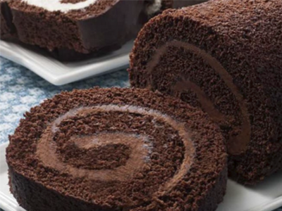 Пирожное шоколадно-бисквитное